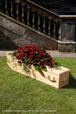 Double Ended Rose Coffin Spray