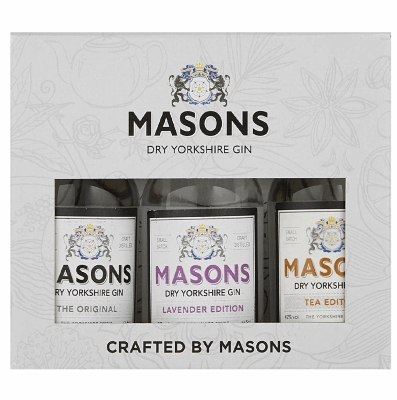 Masons 3 x 5cl Gin Gift Set