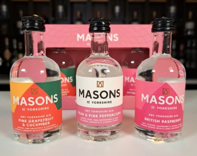 Masons 3 x 5cl Pink Gin Gift Set