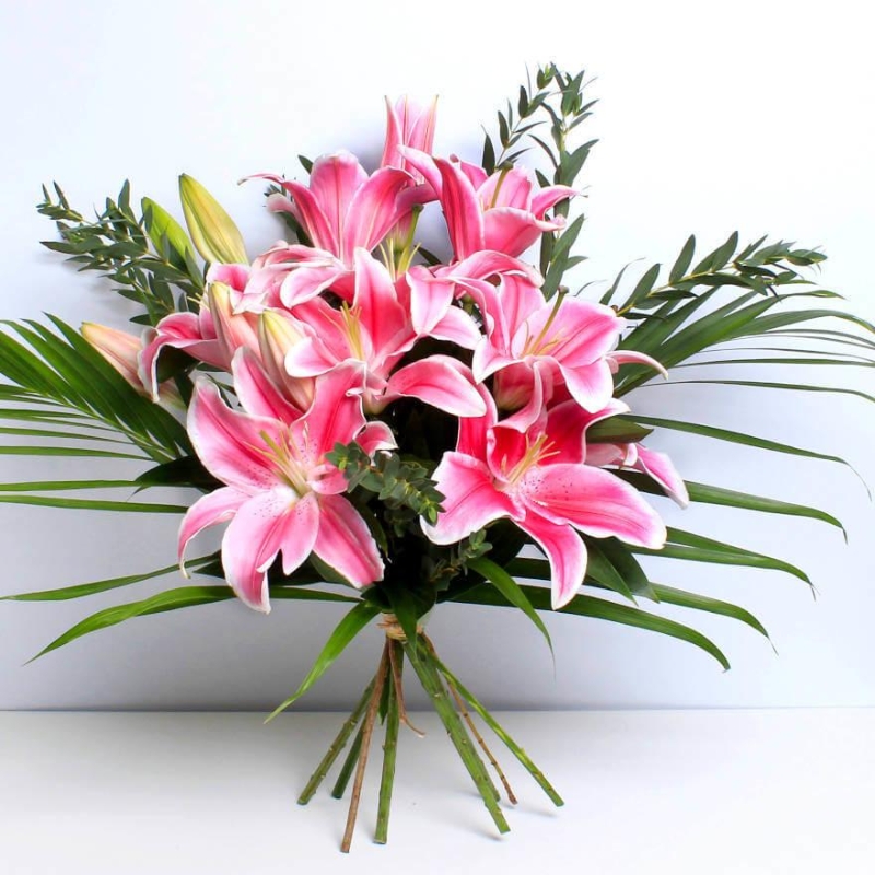 Pink Lily Bouquet