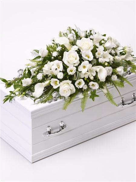 Children's Casket Spray   White