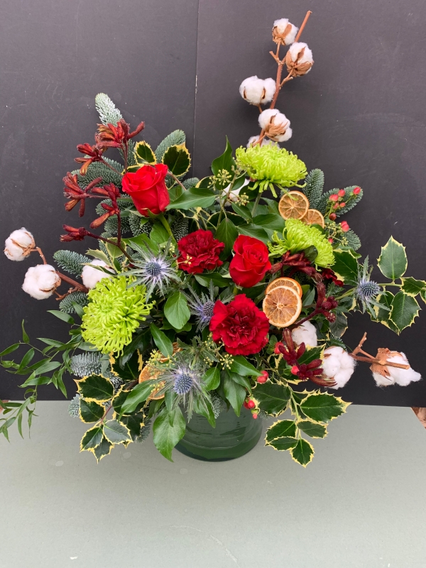 Christmas Vase