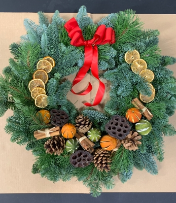 Oranges Wreath