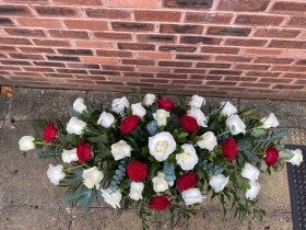 Double Ended Rose Coffin Spray