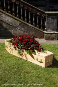 Double Ended Rose Coffin Spray