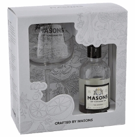 Masons 20 cl & Copa Glass Gin Gift Set