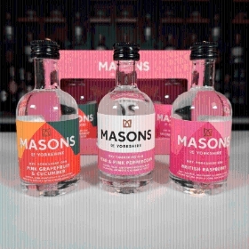 Masons 3 x 5cl Pink Gin Gift Set