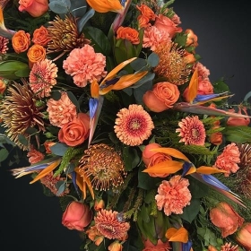 Bright Orange Coffin Spray