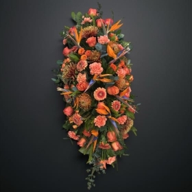 Bright Orange Coffin Spray