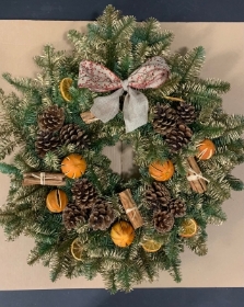 Golden Sparkle Wreath