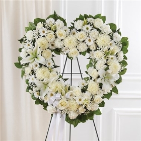 White Open Heart Tribute